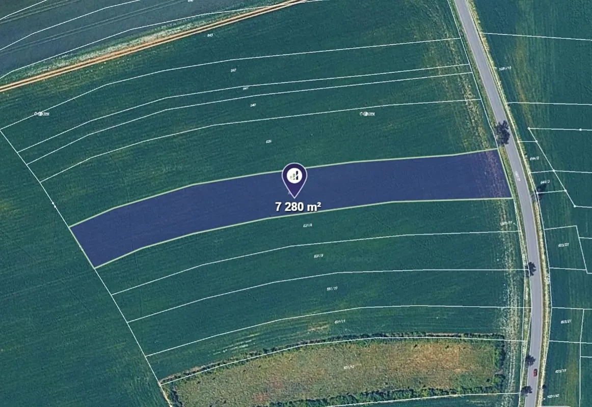 Prodej pole 7280 m²
